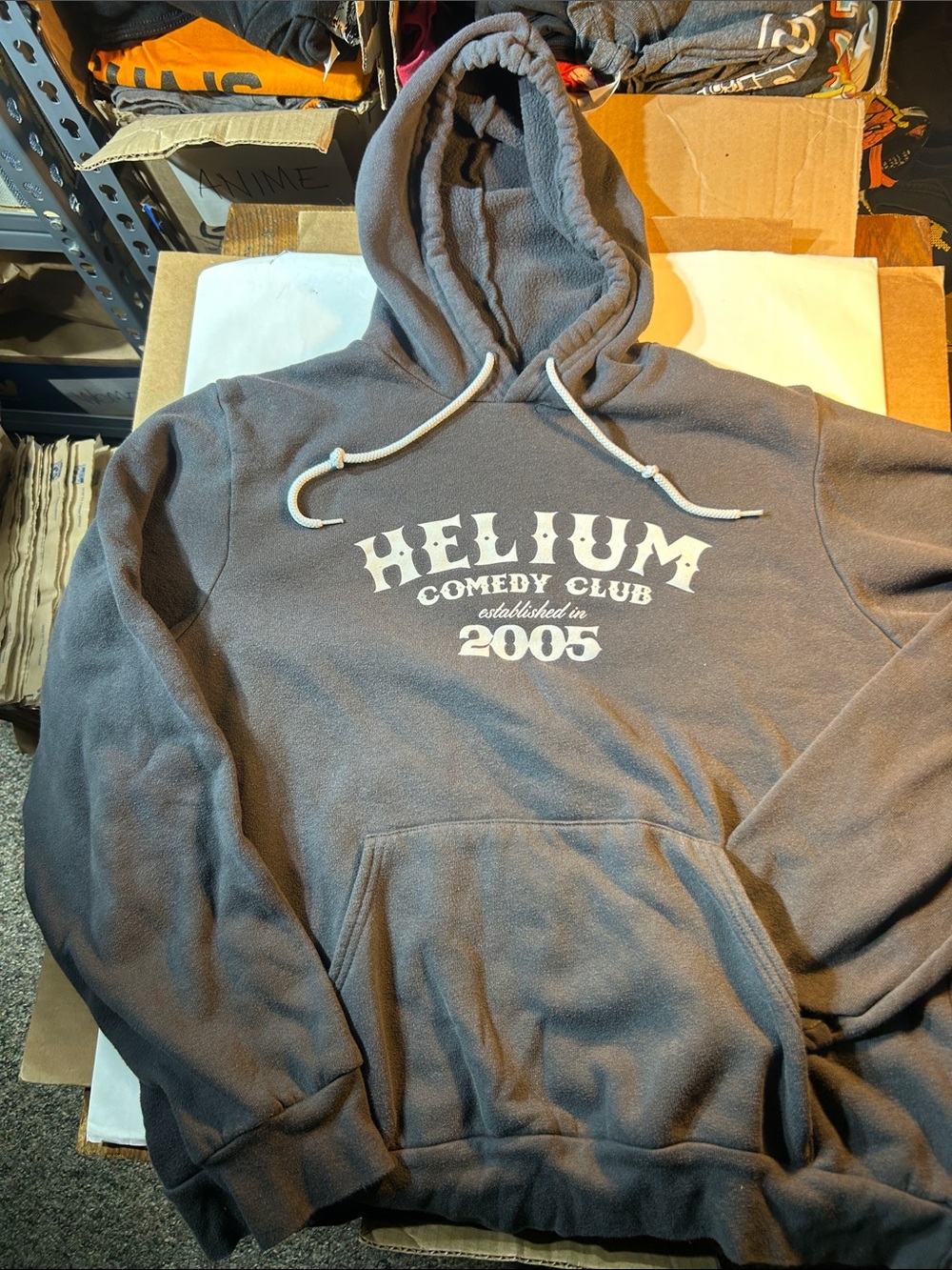 Helium Comedy Club Established In 2005 - Charcoal Hoodie